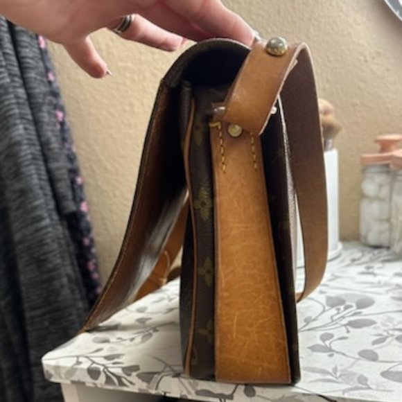 Authentic Louis Vuitton Monogram Cartouchiere GM Shoulder Bag - Picture 6 of 9